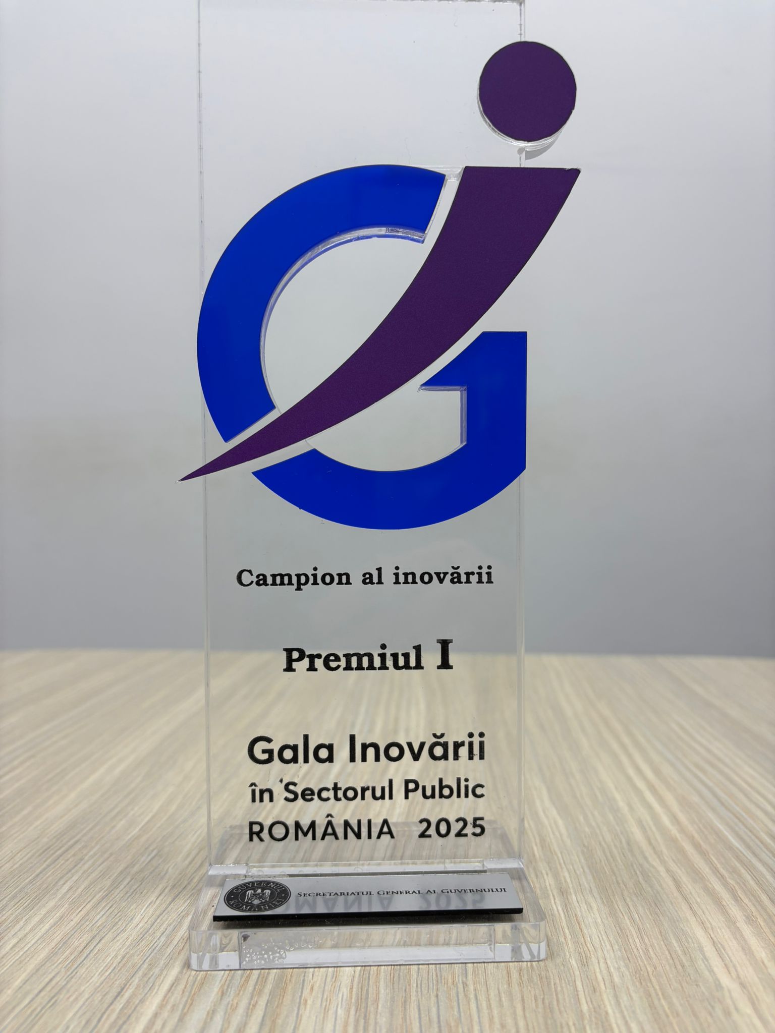 Locul I - Gala Inovării 2025